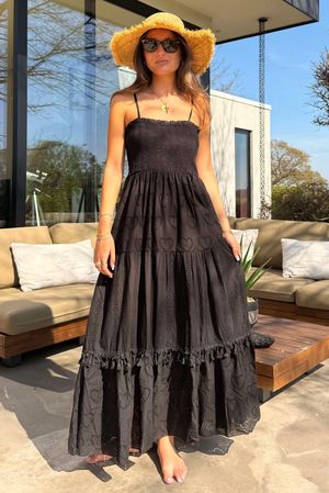 Rustic Nature Jamaica Dress Black